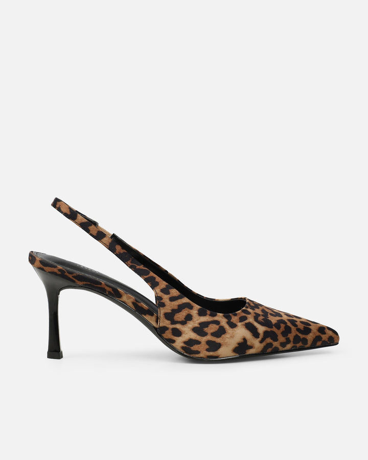 Liora Court Shoes | Faux Leather, Pointed Toe Design 1