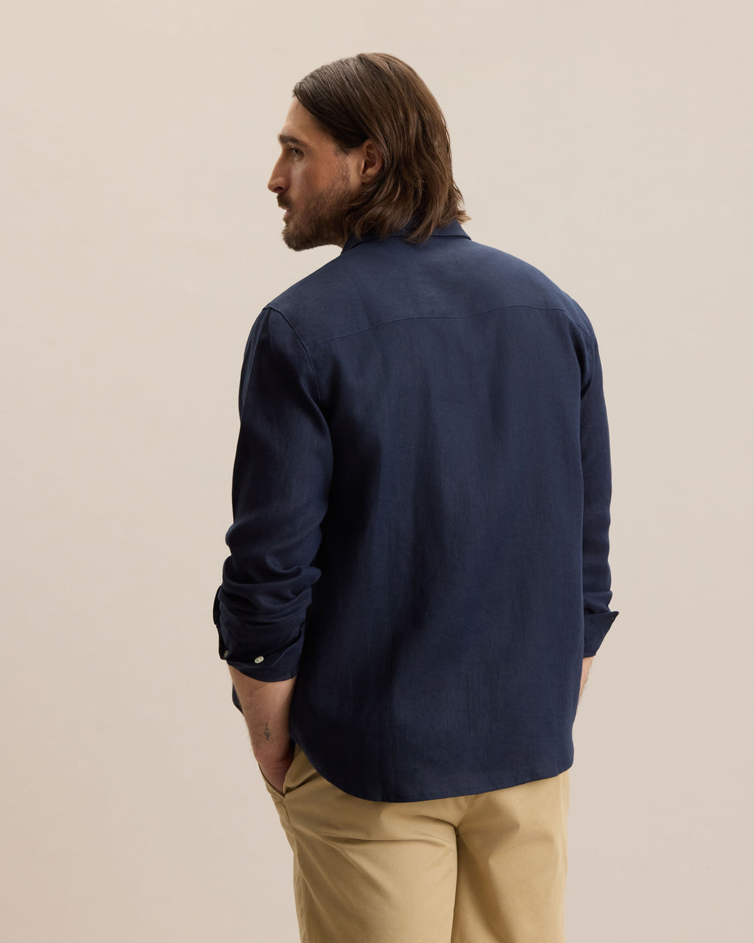 Liora Linen Shirt | Long Sleeve, Relaxed Fit, 100% Breathable Linen 2
