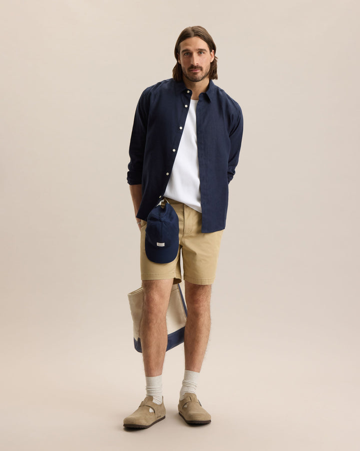 Liora Linen Shirt | Long Sleeve, Relaxed Fit, 100% Breathable Linen 6