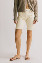 Luna Denim Shorts | High-Rise, Wide Leg Fit, Women's Jean Shorts 1