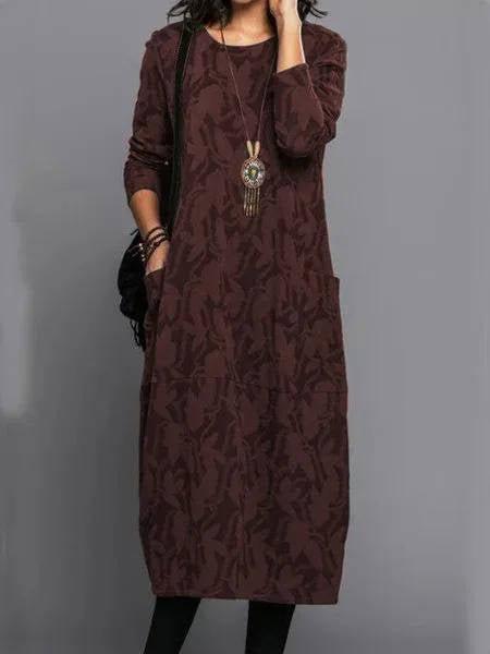 Luna Midi Dress featuring a soft cotton blend fabric, vibrant floral print, and a relaxed fit, perfect for casual outings and warm weather. - 8