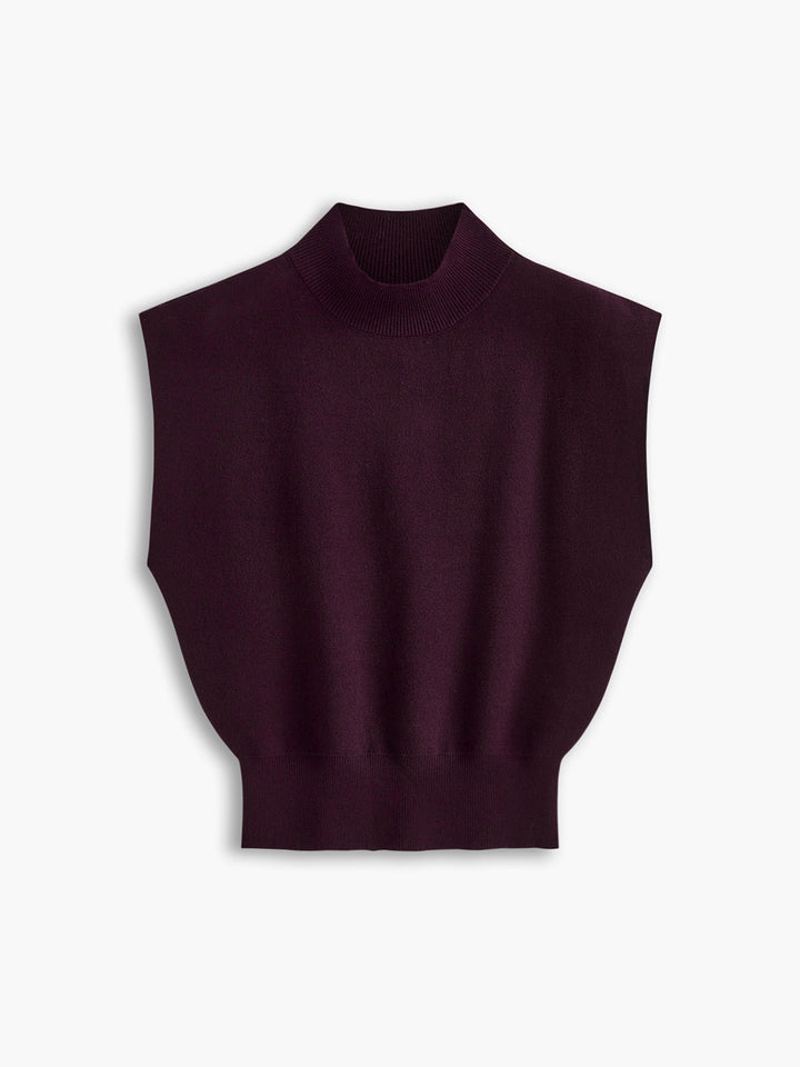 Luxe Knitted Vest | Pullover, Regular Fit, Women’s Sweater Vest 6