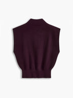 Luxe Knitted Vest | Pullover, Regular Fit, Women’s Sweater Vest 7