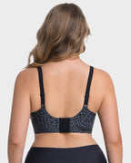 Luxe Leopard Bra | Wireless V-Neck, Soft Breathable Fabric 8