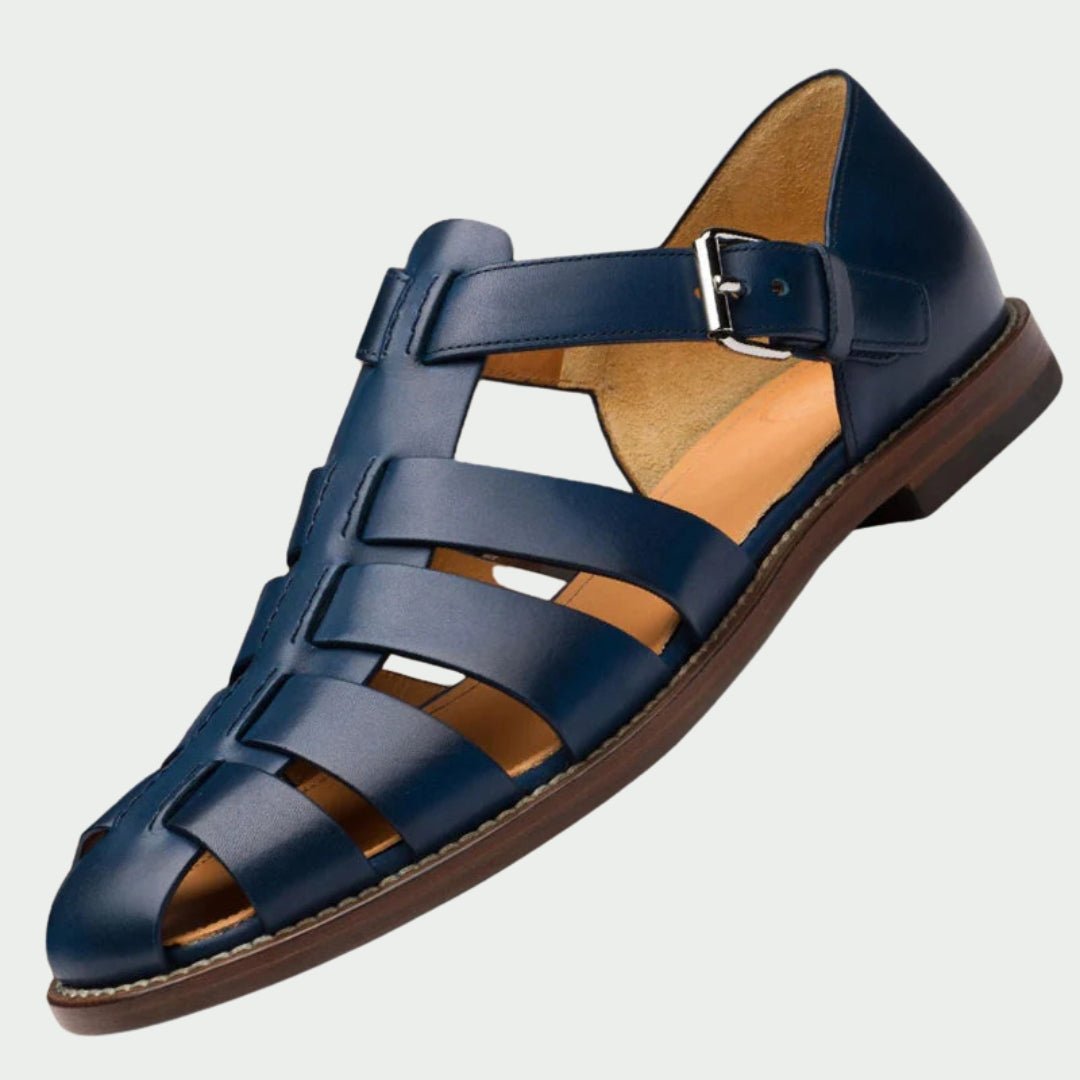 Luxe Men's Sandals | Premium Leather, Ergonomic Footbed 2