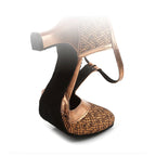 Luxe T-Strap Dance Heels | Leatherette, Suede Outsole, 3.5cm & 5.5cm Heights 7
