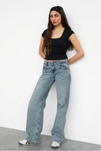 Mila | Low Waist Stretch Denim Jeans