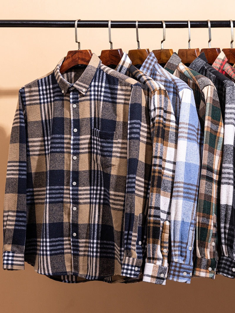 Harrison | Plaid Cotton Shirt