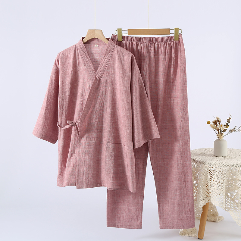 Nuku Linen Wrap Set | Lightweight, Relaxed Fit, Kimono-Inspired - 2