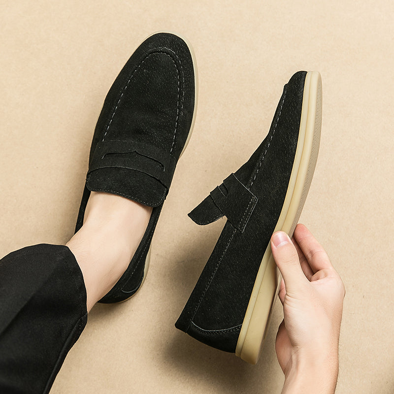 Brando | Suede Loafers
