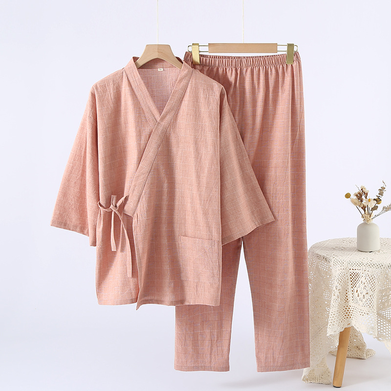 Nuku Linen Wrap Set | Lightweight, Relaxed Fit, Kimono-Inspired - 1