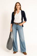 Majken wide-leg denim jeans 2
