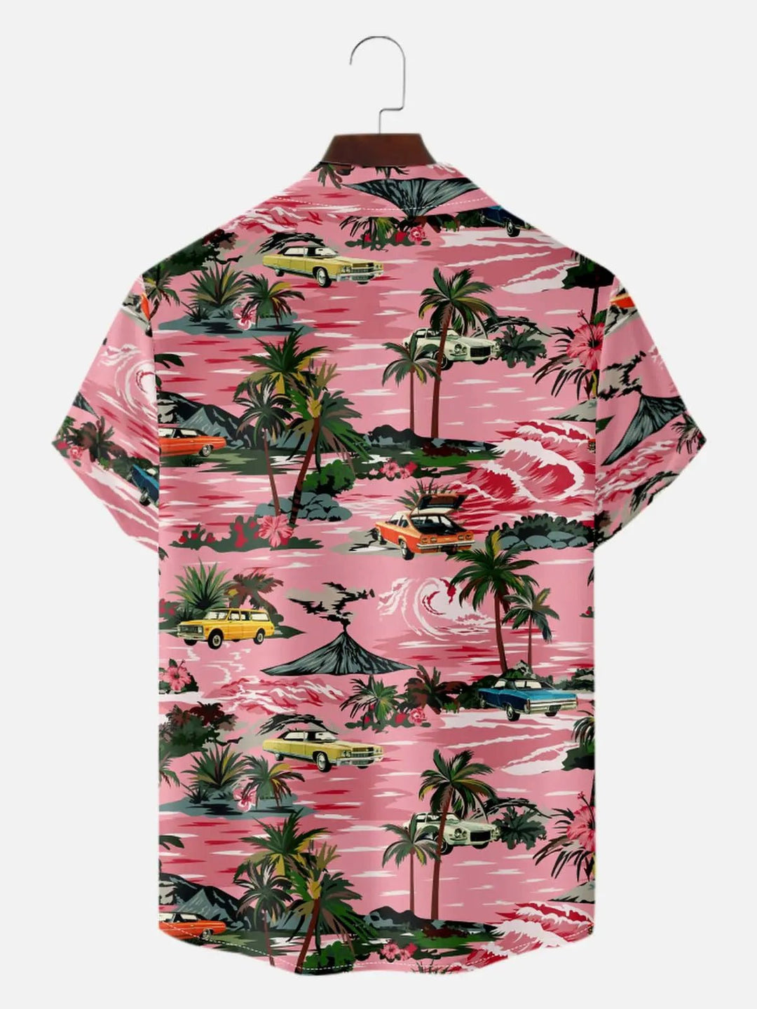 Maverick Hawaiian Shirt | Vintage Car Print, Lightweight Polyester, Regular Fit 4