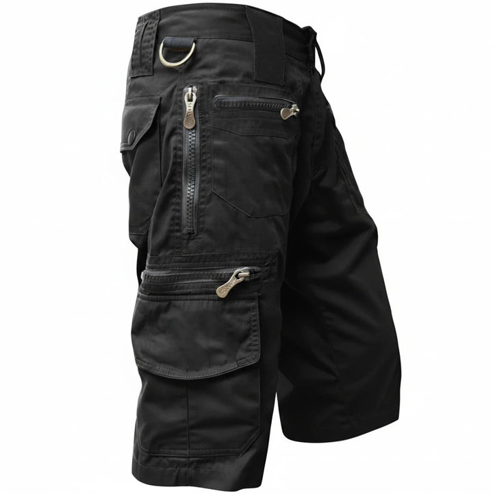 Maverick Men's Cargo Shorts | Multi-Pocket, Knee-Length, Durable Fabric 0