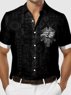 Maverick Men's Shirt | Aztec-Inspired, Lightweight Polyester 2