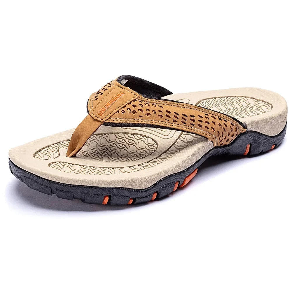 Maverick Mens Flip Flops | Arch Support, Water-Resistant, Slip-On Design 0