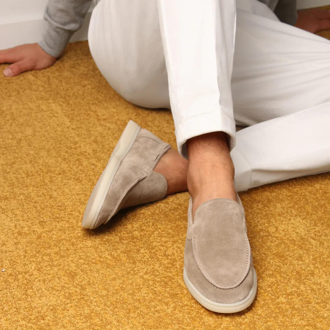 Maverick Mens Loafers | Frosted Suede, Slip-On Design 0