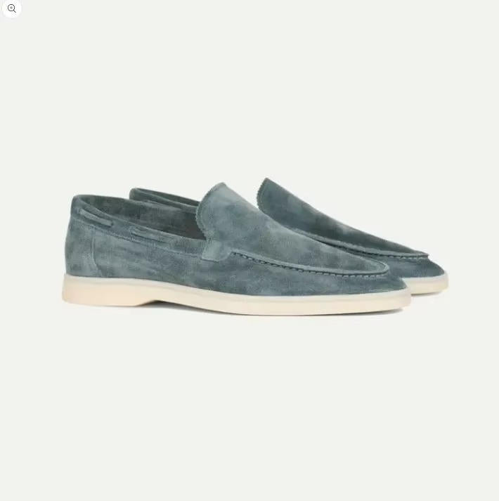 Maverick Mens Loafers | Frosted Suede, Slip-On Design 2
