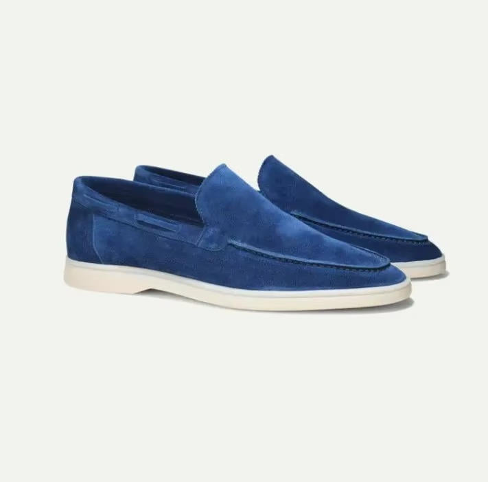 Maverick Mens Loafers | Frosted Suede, Slip-On Design 3