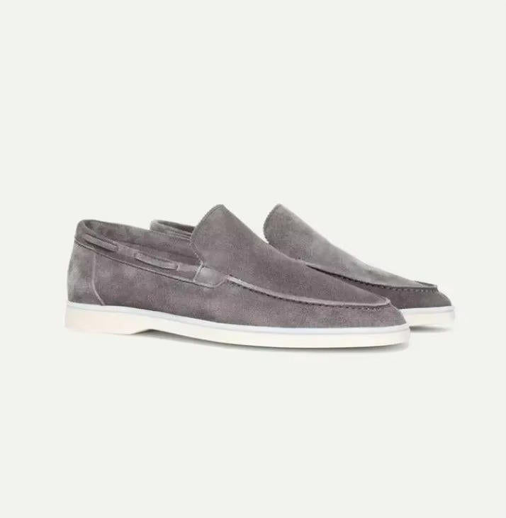 Maverick Mens Loafers | Frosted Suede, Slip-On Design 5