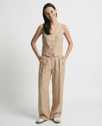 Maverick Trouser Set | Linen Matching Top and Trousers, Tailored Wide Leg Design 5