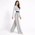Mela Elegant Jumpsuit | Tailored Fit, Premium Knit 1