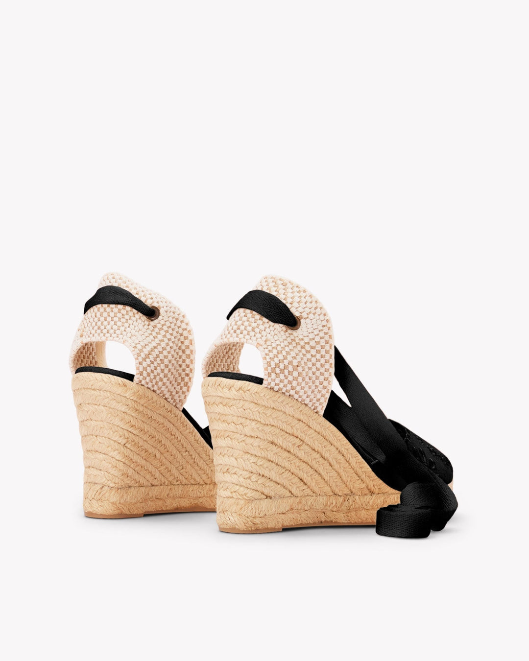 Mila Wedge Espadrille | 100% Linen, Jute Wrapped Heel, Nude Espadrille Wedges 5