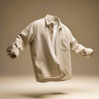 Milo Men's Dress Shirt | Cotton-Linen Blend, Lightweight & Breathable 0