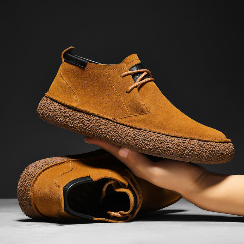Milo Mid-Top Loafers for Women | Suede-Like Surface, Textured Sole 0