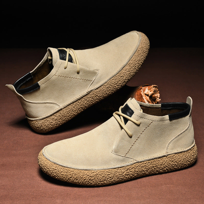 Milo Mid-Top Loafers for Women | Suede-Like Surface, Textured Sole 3