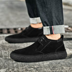 Milo Mid-Top Loafers for Women | Suede-Like Surface, Textured Sole 4