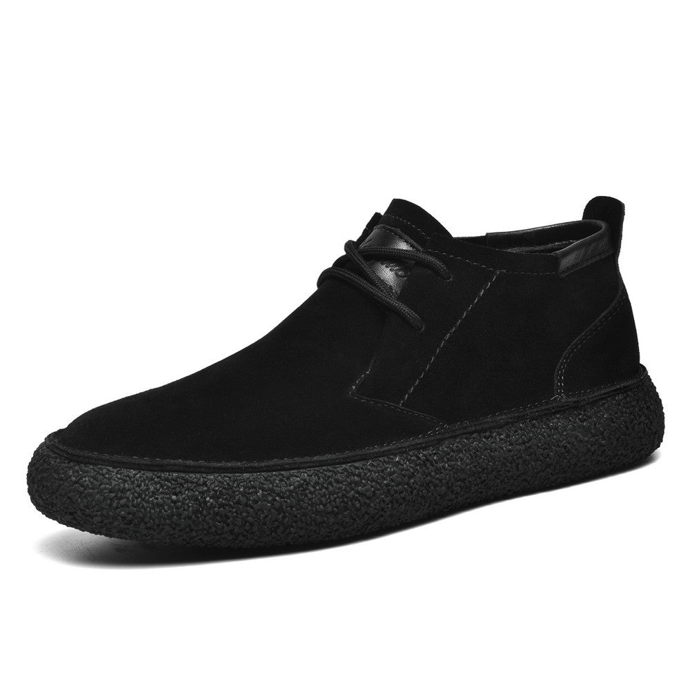 Milo Mid-Top Loafers for Women | Suede-Like Surface, Textured Sole 8