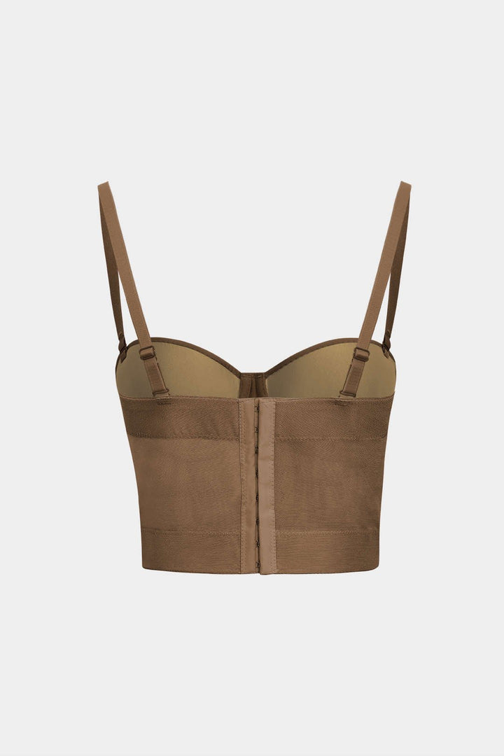 Mira Bustier Top | Mesh Underwire Design, Form-Fitting Silhouette 1