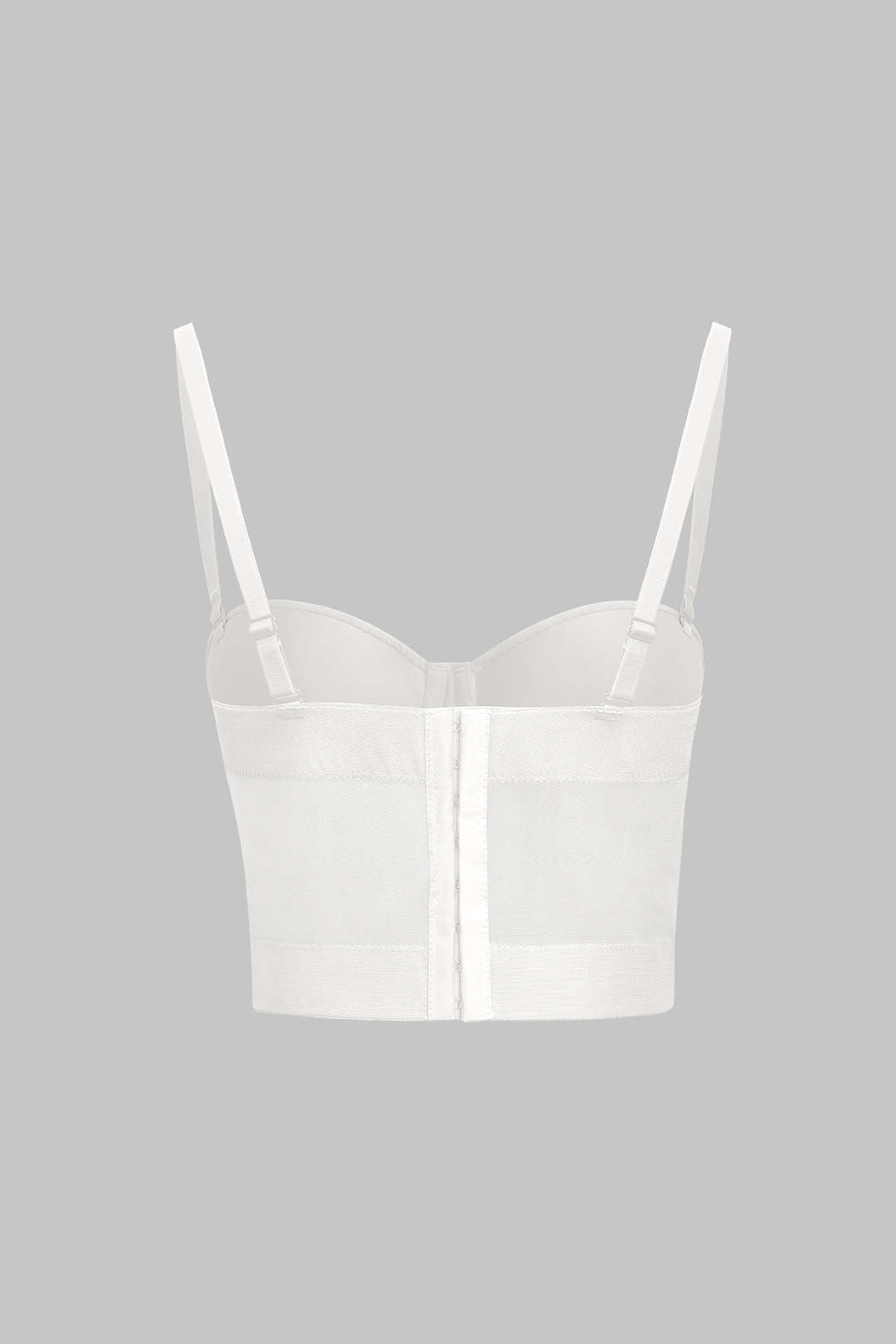 Mira Bustier Top | Mesh Underwire Design, Form-Fitting Silhouette 7
