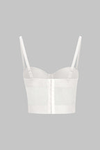 Mira Bustier Top | Mesh Underwire Design, Form-Fitting Silhouette 7