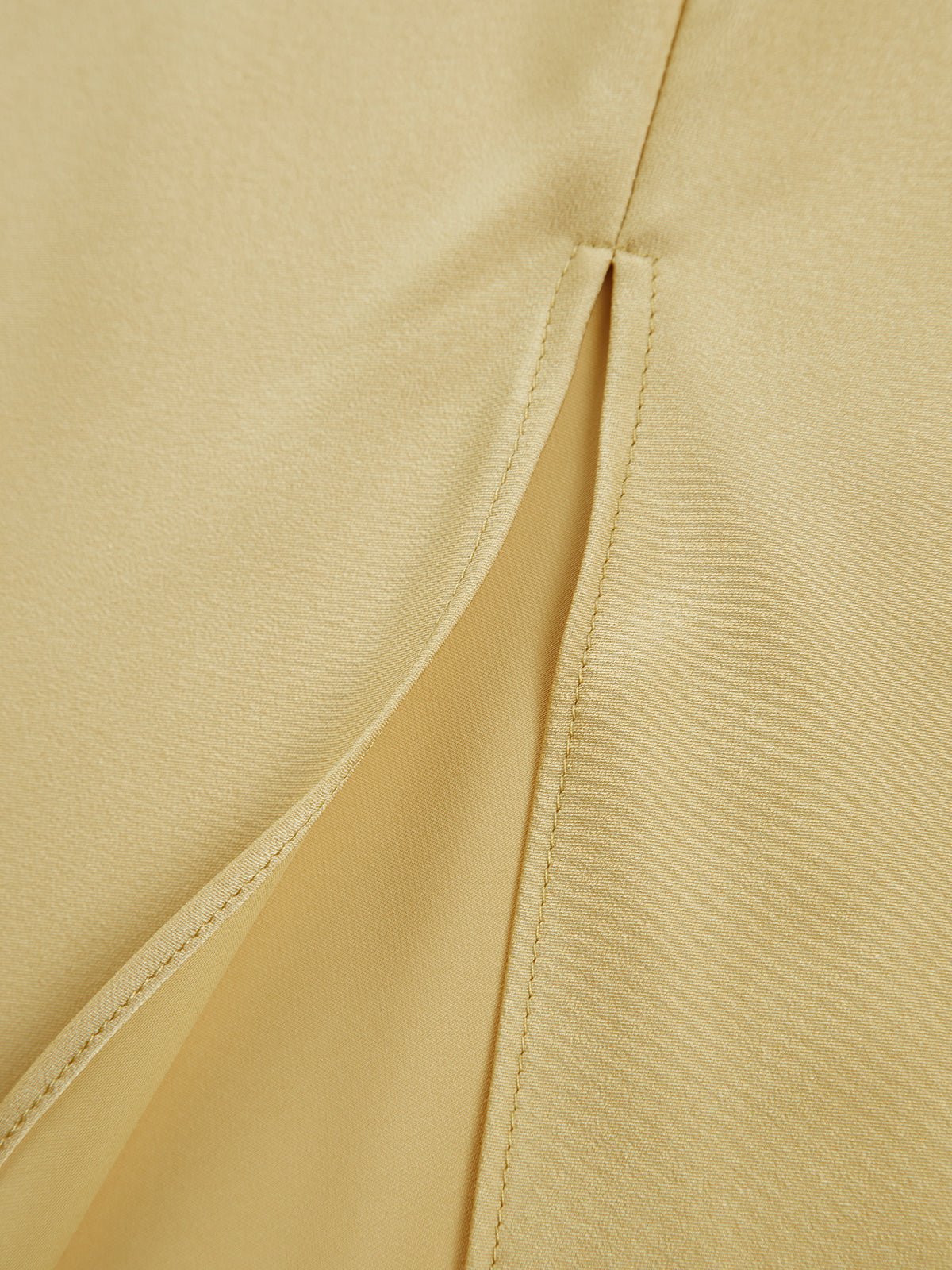 Mira Long Dress | Satin Open Back with Slit, Perfect for Wedding Guest and Formal Occasions 6