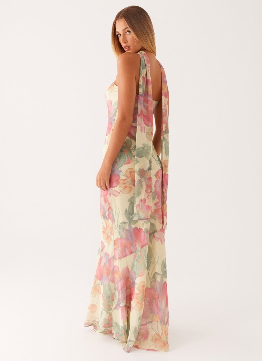Mira Maxi Dress | Floral Print, Adjustable Straps for Wedding Guests and Summer Events 5