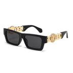 Mona Square Sunglasses | UV400 Protection, Oversized Frame 2