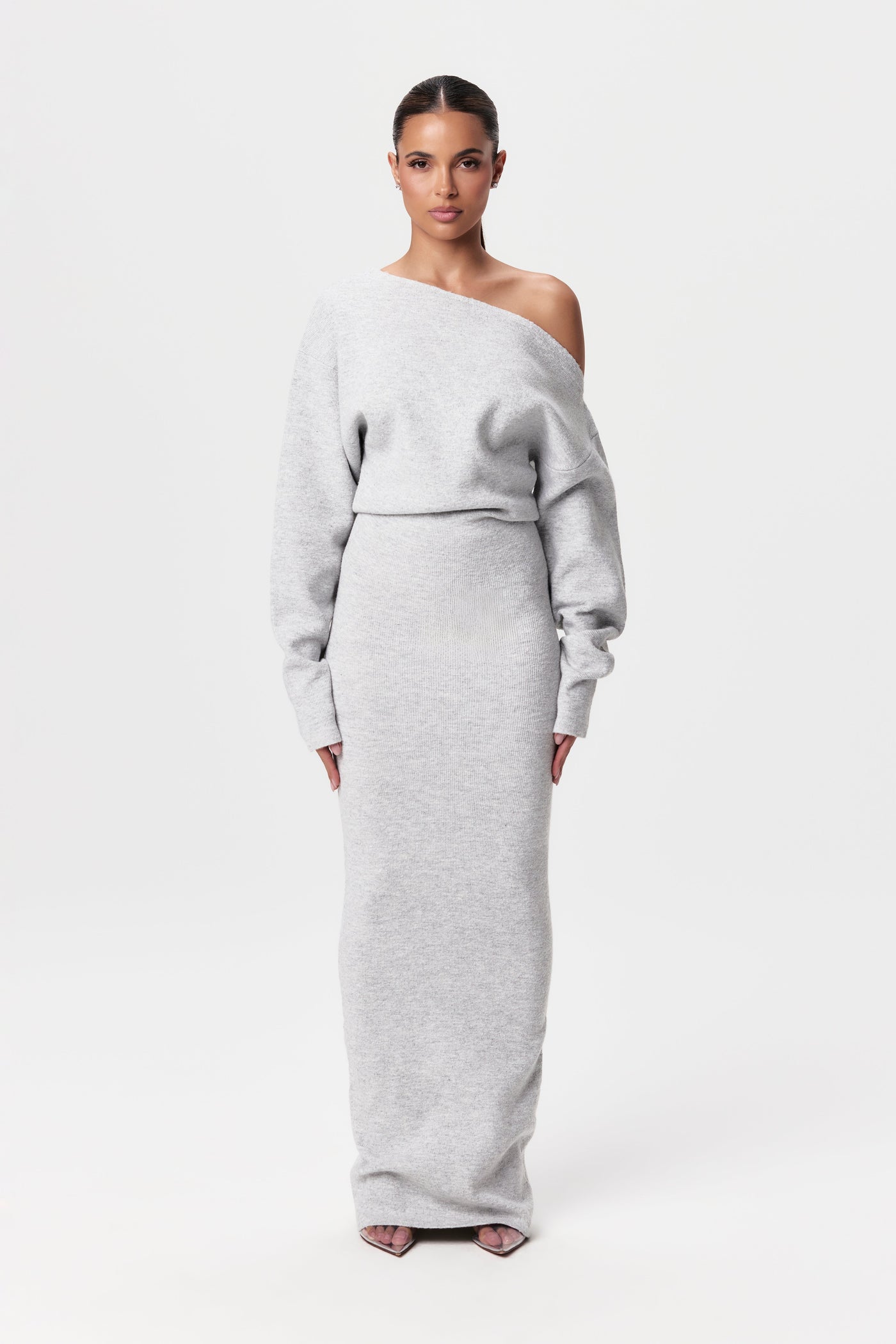 Rosa | Strapless Maxi Knit Dress
