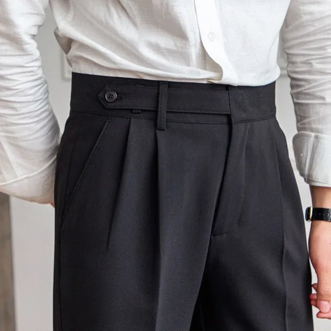 Noble Naples Pants | High-Waist, Straight Fit, Lightweight Polyester 0