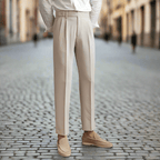 Noble Naples Pants | High-Waist, Straight Fit, Lightweight Polyester 1