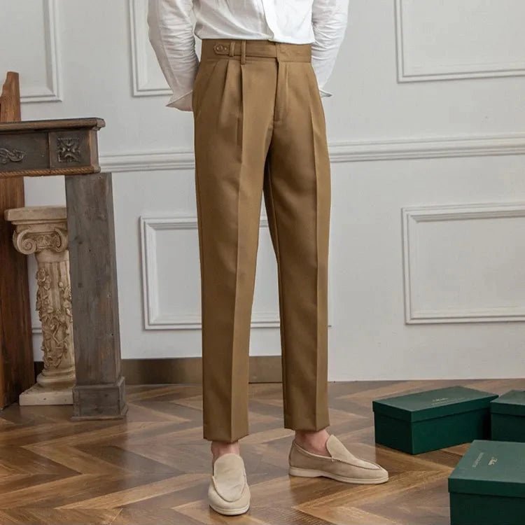 Noble Naples Pants | High-Waist, Straight Fit, Lightweight Polyester 4