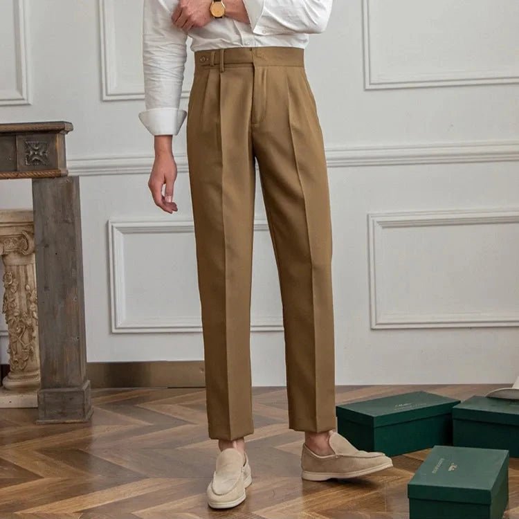 Noble Naples Pants | High-Waist, Straight Fit, Lightweight Polyester 5