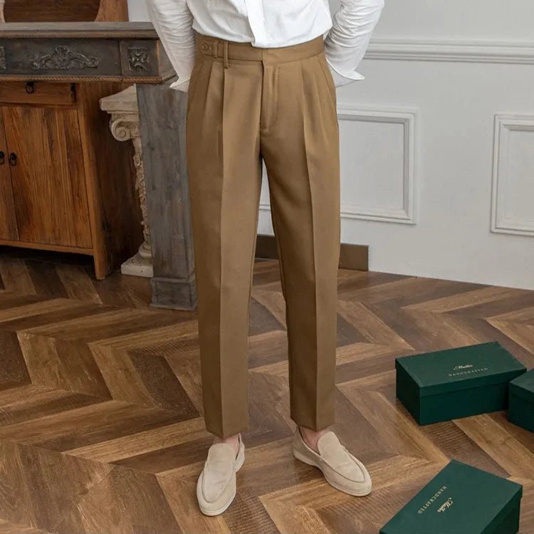 Noble Naples Pants | High-Waist, Straight Fit, Lightweight Polyester 6