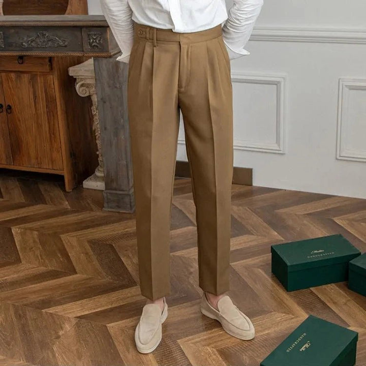 Noble Naples Pants | High-Waist, Straight Fit, Lightweight Polyester 6