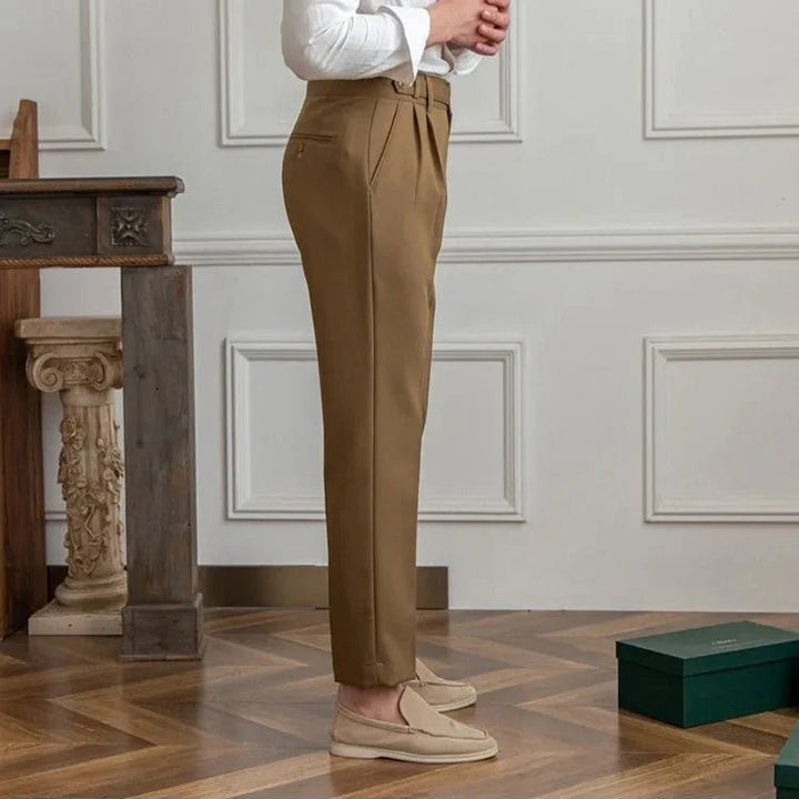 Noble Naples Pants | High-Waist, Straight Fit, Lightweight Polyester 7