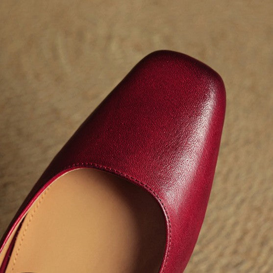 Meyra | Leather Mules