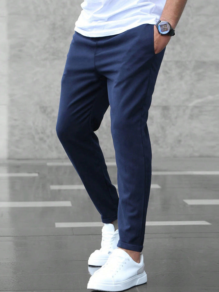 Brixon Men's Casual Trousers featuring a premium lightweight fabric, designed with a straight-leg fit for comfort and style. - 5