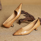 Serane | Leather Heels