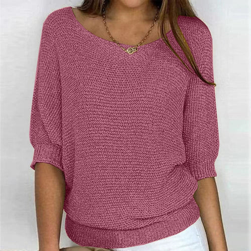 Elysian Spring Sweater in a lightweight, relaxed fit, perfect for casual wear during warmer months, featuring a soft fabric and stylish design. - 2
